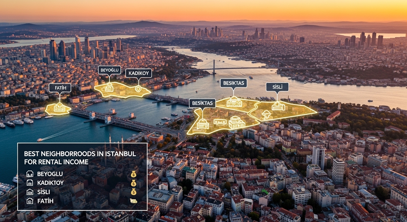 Best Neighborhoods in Istanbul to Buy an Apartment for Rental Income